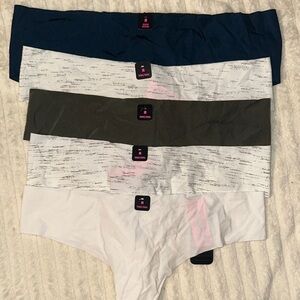 5 seamless panty set